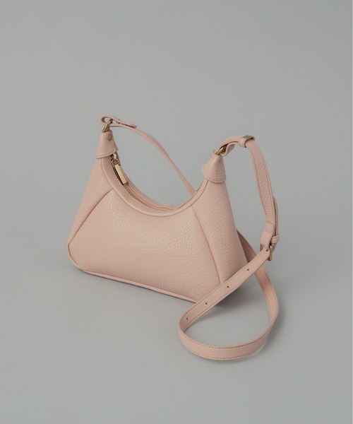 Olu.（オルドット）の「トライアングル2wayバッグ（ハンドバッグ・レディース・アイボリー/ベージュ/ピンク・FREE）」の10枚目の写真