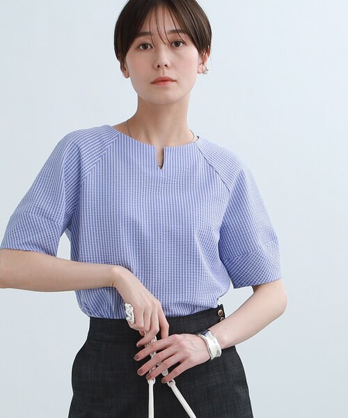 【新品】INDIVI インディヴィ 黒パフ袖カットソー INDIVI（インディヴィ）オフィシャルサイト | カットソー通販