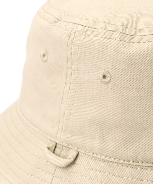 schott（ショット）の「Schott/ショット/TWILL BUCKET HAT/ツイル バケットハット（ハット・メンズ・ブラック/ベージュ/ブラック系その他・F）」の10枚目の写真