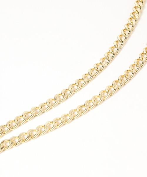 LEPSIM(レプシィム)の「チェーンヅカイミニショルダー 909103(ショルダーバッグ・レディース・ブラック/ダークベージュ/ガンメタ・ONE SIZE)」の20枚目の写真