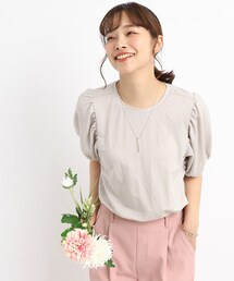 DRESKIP | 【接触冷感】大人なゆるっと感 パワショル トップス(Tシャツ/カットソー)