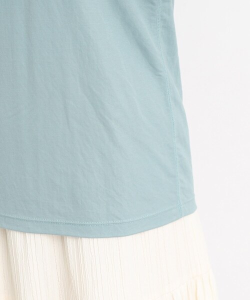 DRESKIP(ドレスキップ)の「◆【接触冷感】大人なゆるっと感 パワショル トップス(Tシャツ/カットソー・レディース・ライトブルー/ブラック/ピンク系/ライトベージュ・02/03/04)」の17枚目の写真