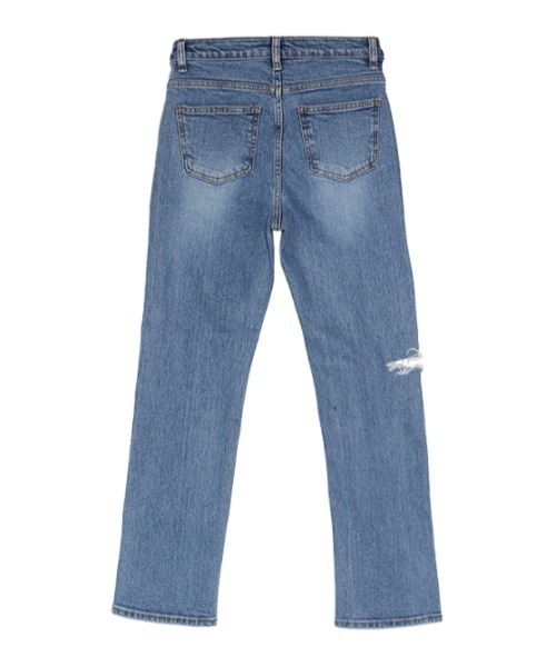 AMAIL(アマイル)の「Straight type denim(デニムパンツ・レディース・ブルー・S/M)」の9枚目の写真