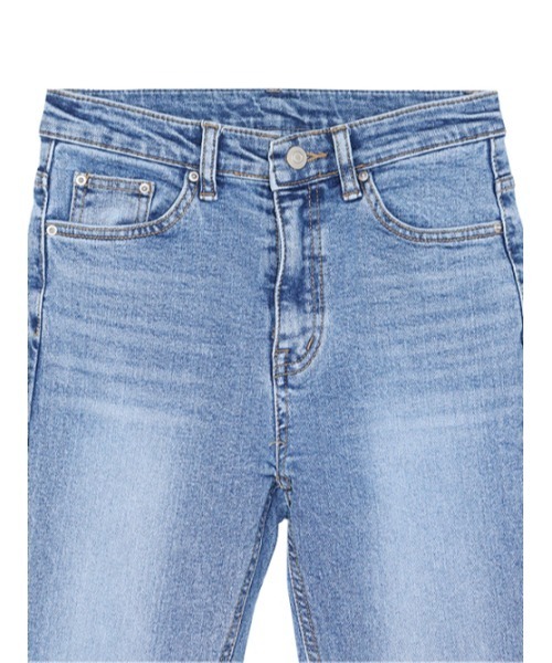 AMAIL(アマイル)の「Straight type denim(デニムパンツ・レディース・ブルー・S/M)」の10枚目の写真