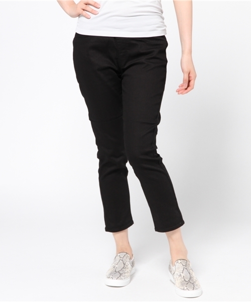 earth music&ecology(アースミュージックアンドエコロジー)の「カラーレギンスパンツ(その他パンツ・レディース・ネイビー/ブラック/オフホワイト/ブルー・SMALL/LARGE/MEDIUM)」の3枚目の写真