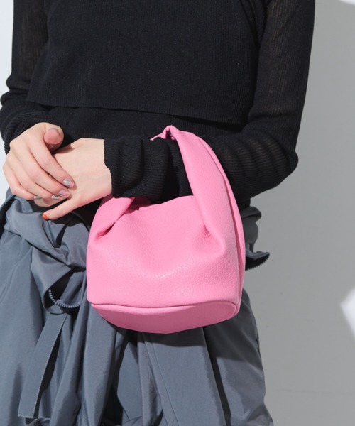 Solace(ソレイス)の「2WAYミニBAG/ショルダー付き(ショルダーバッグ・レディース・ホワイト/ピンク/ブラック・FREE)」の18枚目の写真