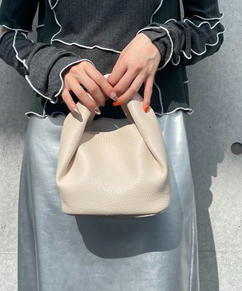 Solace(ソレイス)の「2WAYミニBAG/ショルダー付き(ショルダーバッグ・レディース・ホワイト/ピンク/ブラック・FREE)」の16枚目の写真