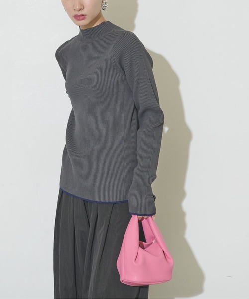 Solace(ソレイス)の「2WAYミニBAG/ショルダー付き(ショルダーバッグ・レディース・ホワイト/ピンク/ブラック・FREE)」の6枚目の写真