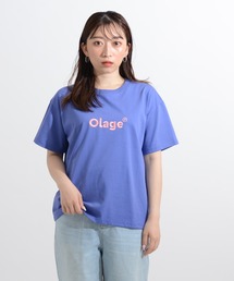 ★レディースサイズ★ Olageロゴ ハート刺繍コンパクトT