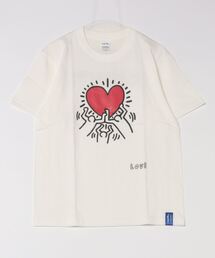 【Keith Haring】アートプリント SS T シャツ