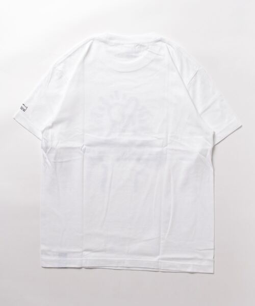 Keith Haring（キース・ヘリング）の「【Keith Haring】アートプリント SS T シャツ（Tシャツ/カットソー・メンズ・ホワイト系その他2/スミクロ/ホワイト/ホワイト系その他/ブラック/ブラック系その他/チャコール/ホワイト系その他3/グレー系その他/ミント/ホワイト系その他4/ブラック系その他2/オフホワイト/ベージュ/ネイビー/ライトブルー/ブラック系その他3/ホワイト系その他5/イエロー・X-LARGE/LARGE/MEDIUM）」の21枚目の写真