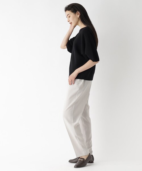 OPAQUE.CLIP（オペークドットクリップ）の「◆【抗菌防臭加工/低反発/2cmヒール】ビット付きローファー（パンプス・レディース・ブラック/グレー/ダークブラウン・02/03/01）」の15枚目の写真