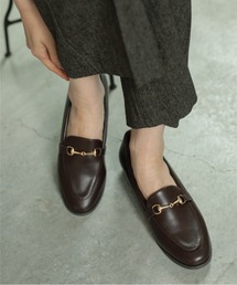 OPAQUE.CLIP | 【抗菌防臭加工/低反発/2cmヒール】ビット付きローファー(パンプス)