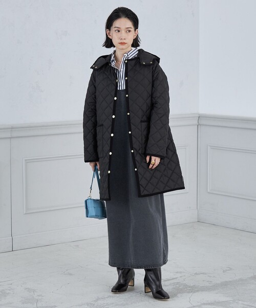 セール】◇【WEB限定】【TRADITIONAL WEATHERWEAR】ARKLEY LONG A-LINE