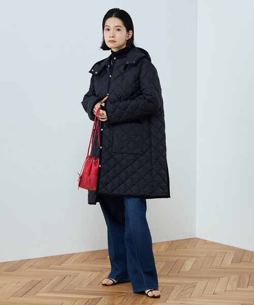 セール】◇【WEB限定】【TRADITIONAL WEATHERWEAR】ARKLEY LONG A-LINE