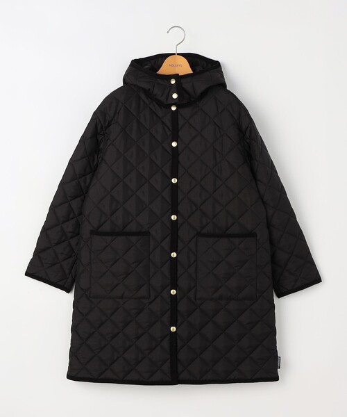NOLLEY’S（ノーリーズ）の「◇【WEB限定】【TRADITIONAL WEATHERWEAR】ARKLEY LONG A-LINEノーリーズ別注（その他アウター・レディース・ブラック/ネイビー・34/32）」の5枚目の写真