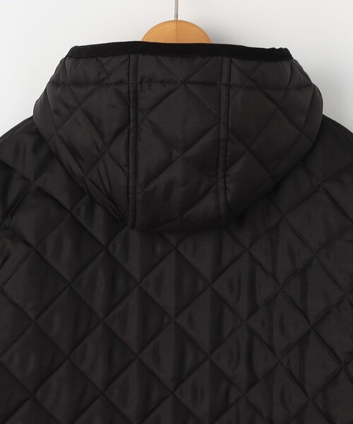 NOLLEY’S（ノーリーズ）の「◇【WEB限定】【TRADITIONAL WEATHERWEAR】ARKLEY LONG A-LINEノーリーズ別注（その他アウター・レディース・ブラック/ネイビー・34/32）」の9枚目の写真