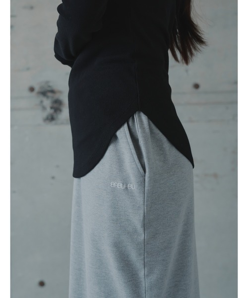 tシャツ 「カップ付き」BRA TOP BACK OPEN LS TEE レディース BABU-BU（バブーブ）の「<カップ付き>BRA TOP BACK OPEN LS TEE