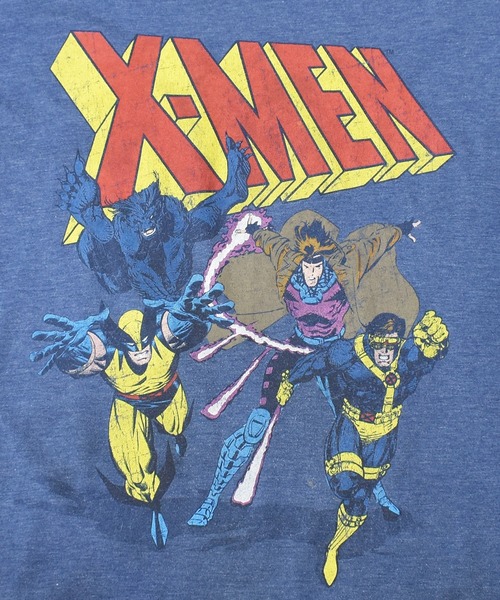MARVEL（マーベル）の「【ヴィンテージ古着】MARVEL X-MEN / エックスメン プリント Tシャツ（Tシャツ/カットソー・メンズ・ネイビー・LARGE）」の10枚目の写真