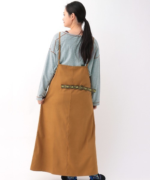 チチカカ(チチカカ)の「ピーチスキンキャミソールワンピース(ワンピース・レディース・ベージュ/ブルー/カーキ・FREE)」の13枚目の写真