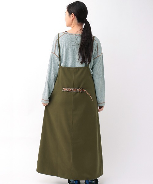 チチカカ(チチカカ)の「ピーチスキンキャミソールワンピース(ワンピース・レディース・ベージュ/ブルー/カーキ・FREE)」の14枚目の写真