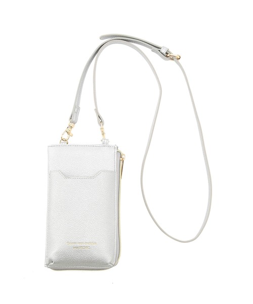 ROPE' PICNIC（ロペピクニック）の「スマホ＆ウォレットショルダーバッグ（ショルダーバッグ・レディース・キナリ/シルバー/ブルー系その他6/オレンジ系その他4/ブラック・FREE）」の9枚目の写真