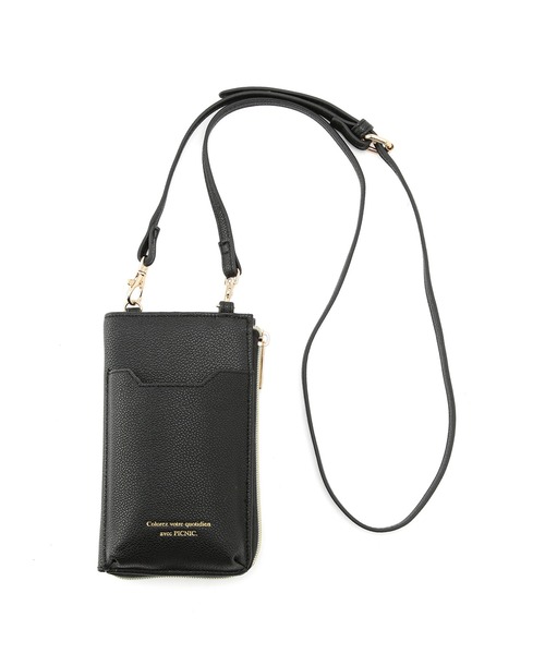 ROPE' PICNIC（ロペピクニック）の「スマホ＆ウォレットショルダーバッグ（ショルダーバッグ・レディース・キナリ/シルバー/ブルー系その他6/オレンジ系その他4/ブラック・FREE）」の10枚目の写真