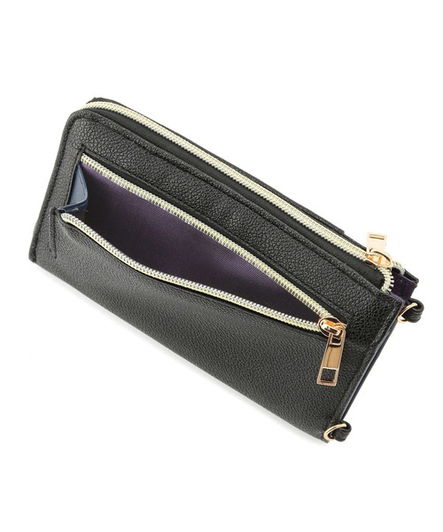 ROPE' PICNIC（ロペピクニック）の「スマホ＆ウォレットショルダーバッグ（ショルダーバッグ・レディース・キナリ/シルバー/ブルー系その他6/オレンジ系その他4/ブラック・FREE）」の15枚目の写真