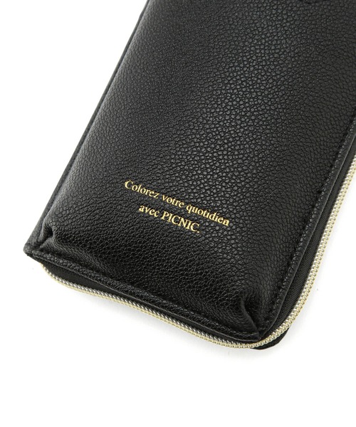 ROPE' PICNIC（ロペピクニック）の「スマホ＆ウォレットショルダーバッグ（ショルダーバッグ・レディース・キナリ/シルバー/ブルー系その他6/オレンジ系その他4/ブラック・FREE）」の16枚目の写真