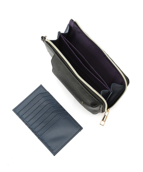 ROPE' PICNIC（ロペピクニック）の「スマホ＆ウォレットショルダーバッグ（ショルダーバッグ・レディース・キナリ/シルバー/ブルー系その他6/オレンジ系その他4/ブラック・FREE）」の19枚目の写真