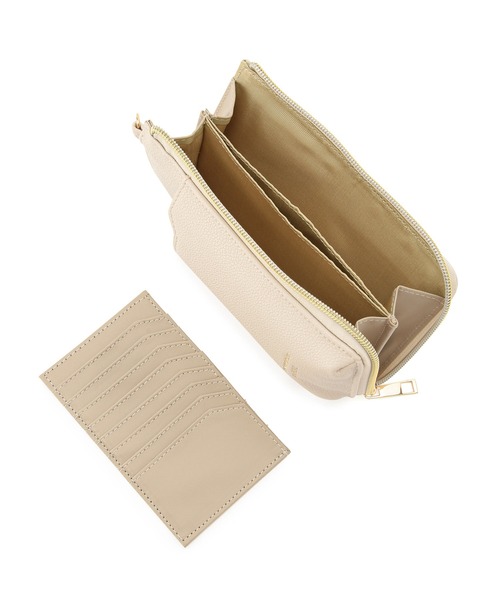 ROPE' PICNIC（ロペピクニック）の「スマホ＆ウォレットショルダーバッグ（ショルダーバッグ・レディース・キナリ/シルバー/ブルー系その他6/オレンジ系その他4/ブラック・FREE）」の20枚目の写真