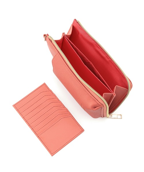 ROPE' PICNIC（ロペピクニック）の「スマホ＆ウォレットショルダーバッグ（ショルダーバッグ・レディース・キナリ/シルバー/ブルー系その他6/オレンジ系その他4/ブラック・FREE）」の21枚目の写真