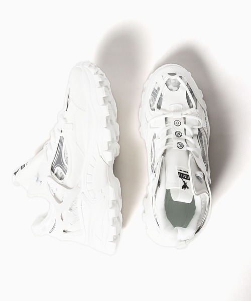 ROOPTOKYO（ループトウキョウ）の「ダッドスニーカー ストリート（スニーカー・メンズ・ホワイト/ブラック・26cm/26.5cm/27cm/27.5cm/28cm）」の11枚目の写真