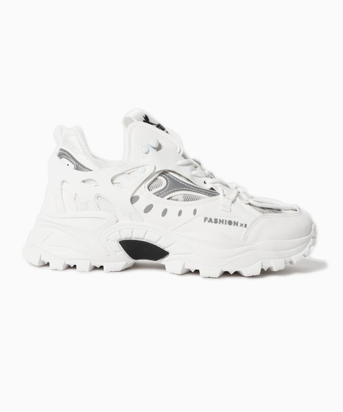 ROOPTOKYO（ループトウキョウ）の「ダッドスニーカー ストリート（スニーカー・メンズ・ホワイト/ブラック・26cm/26.5cm/27cm/27.5cm/28cm）」の12枚目の写真