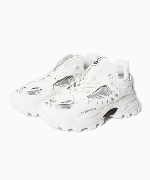 ROOPTOKYO（ループトウキョウ）の「ダッドスニーカー ストリート（スニーカー・メンズ・ホワイト/ブラック・26cm/26.5cm/27cm/27.5cm/28cm）」の10枚目の写真