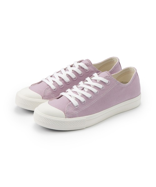 無印良品(ムジルシリョウヒン)の「婦人 疲れにくい 撥水スニーカー(スニーカー・レディース・ブラック/ライトパープル/チャコールグレー/ブルー系1/キナリ/オフホワイト/バーガンディー・24.5cm/22.5cm/23.5cm/23.0cm/25.0cm/22.0cm/24.0cm)」の6枚目の写真