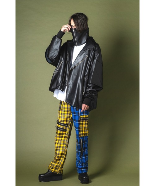 ankoROCK（アンコロック）の「レザージップネックウォーマー（ネックウォーマー/スヌード・レディース・A・ONE SIZE）」の5枚目の写真