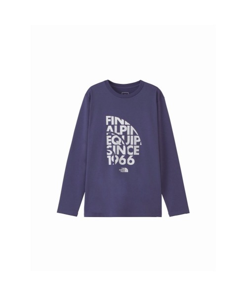 THE NORTH FACE（ザノースフェイス）の「ザ・ノースフェイス / ロングスリーブ ファイン アルパイン イクイプメント ティー NT82389 （メンズ）（Tシャツ/カットソー・メンズ・ブラック/グレー系その他/ブルー系その他/ホワイト・X-LARGE/LARGE/MEDIUM）」の4枚目の写真
