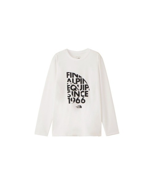 THE NORTH FACE（ザノースフェイス）の「ザ・ノースフェイス / ロングスリーブ ファイン アルパイン イクイプメント ティー NT82389 （メンズ）（Tシャツ/カットソー・メンズ・ブラック/グレー系その他/ブルー系その他/ホワイト・X-LARGE/LARGE/MEDIUM）」の2枚目の写真