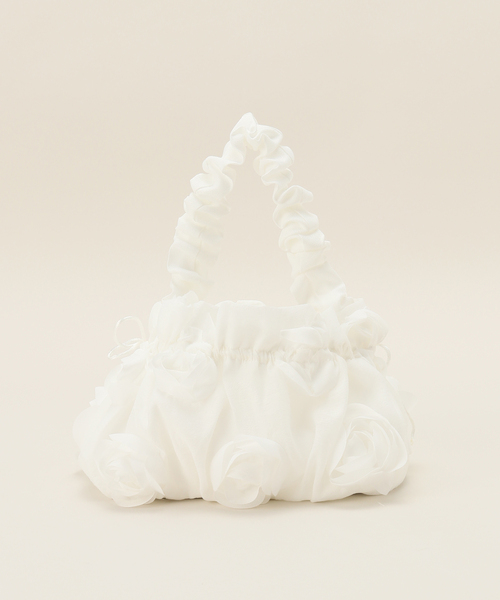 Charles Chaton(シャルルシャトン)の「DREAM sisterjane Belle Bloom Grab Bag(ハンドバッグ・レディース・ホワイト・FREE)」の3枚目の写真