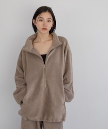 e/rm | 【e/rm】フォルモサフリースジッププルオーバー(パーカー)