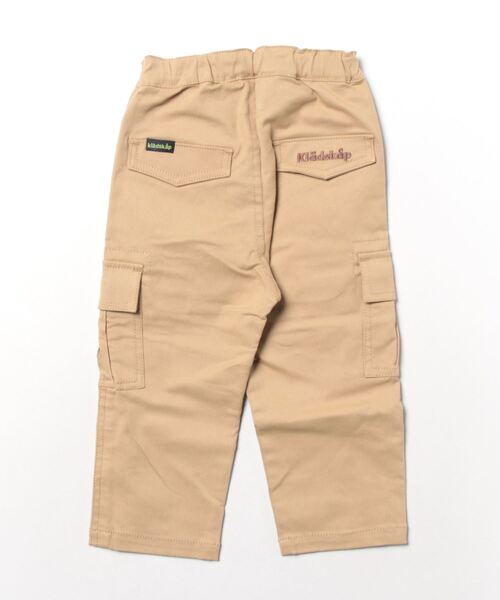 kladskap(クレードスコープ)の「スケボーザウルスロング丈カーゴパンツ(カーゴパンツ・キッズ・ベージュ・90cm/100cm/110cm/120cm/130cm)」の2枚目の写真