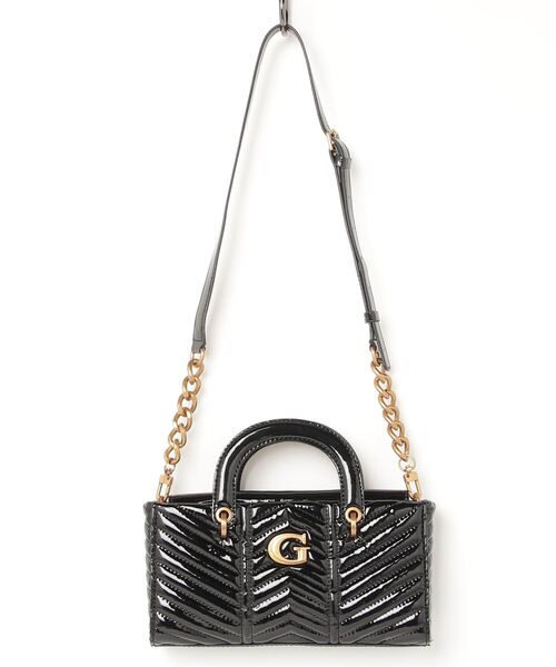 Guess(ゲス)の「LOVIDE Mini Satchel ハンドバッグ レディース(ハンドバッグ・レディース・ブラック・ONE SIZE)」の5枚目の写真
