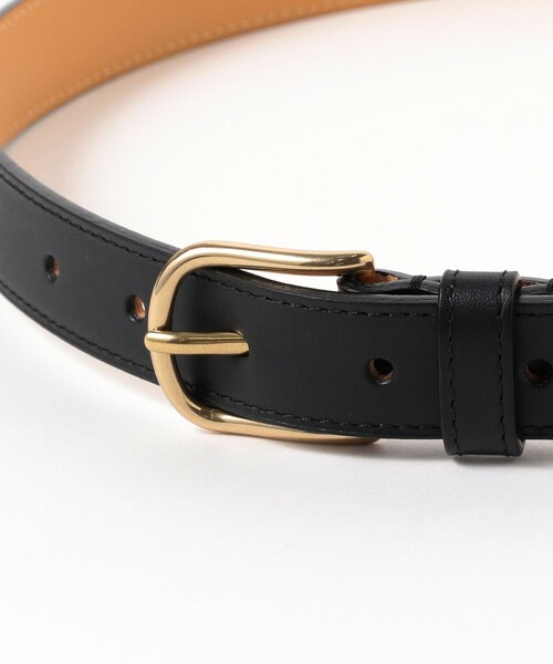 BEAMS F（ビームスエフ）の「Felisi / 別注 25ミリ バケッタレザー ベルト（ベルト・メンズ・ダークブラウン/ブラック・75cm/80ｃｍ/90cm/85㎝）」の3枚目の写真