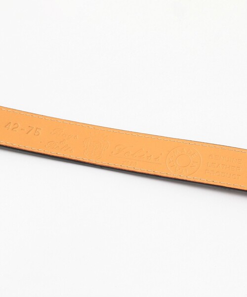 BEAMS F（ビームスエフ）の「Felisi / 別注 25ミリ バケッタレザー ベルト（ベルト・メンズ・ダークブラウン/ブラック・75cm/80ｃｍ/90cm/85㎝）」の8枚目の写真