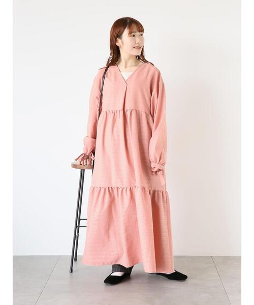 ehka sopo（エヘカソポ）の「カフスリボン前後2WAYワンピース