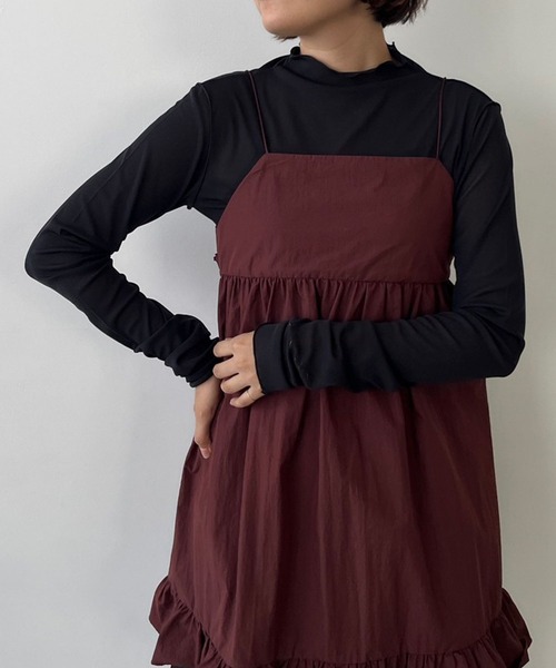 LOWRYS FARM(ローリーズファーム)の「シアースキンハイネックLS 980759(Tシャツ/カットソー・レディース・シルバー/アイボリー/ブラック系その他/グリーン/ベージュ/ブラック/その他1/その他2・FREE)」の11枚目の写真