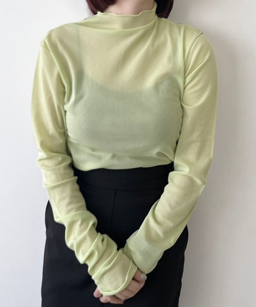 セール】シアースキンハイネックLS 980759（Tシャツ