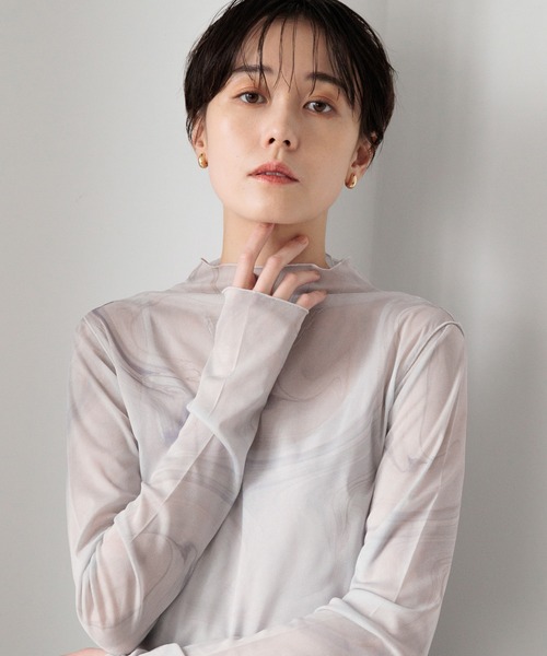 セール】シアースキンハイネックLS 980759（Tシャツ