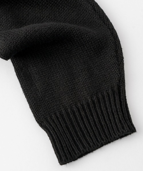 Anchor Smith（アンカー スミス）の「オーバーサイズウォッシャブル5ゲージクルーネックニット（ニット/セーター・メンズ・グレイッシュブルー/ピンク/アイボリー/ライトグレー/ブラウン/チャコール/グリーン系/ブラック/グレー/ダークブラウン・M/L）」の20枚目の写真